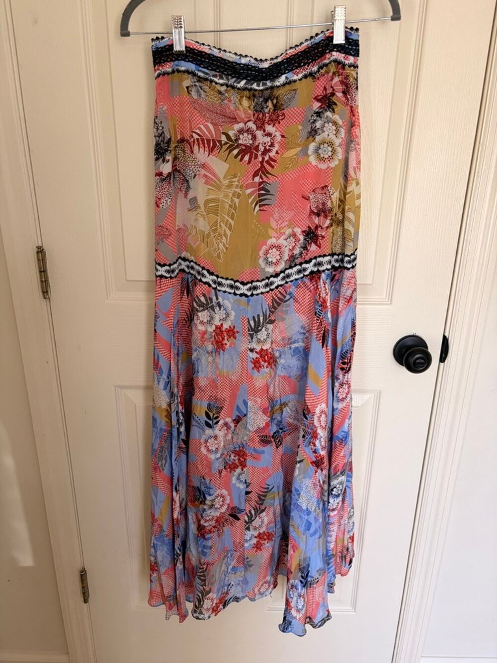 Bhanuni by Jyoti Boho Printed Maxi Skirt Size 4